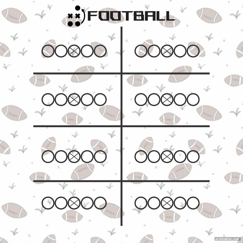 blank football playbook sheets printable image free