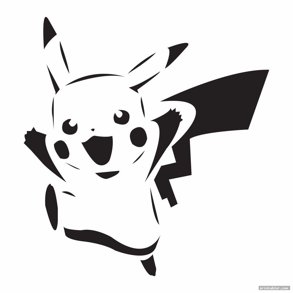 Yoshi & Pikachu Pumpkin Stencil Printable Free Download.