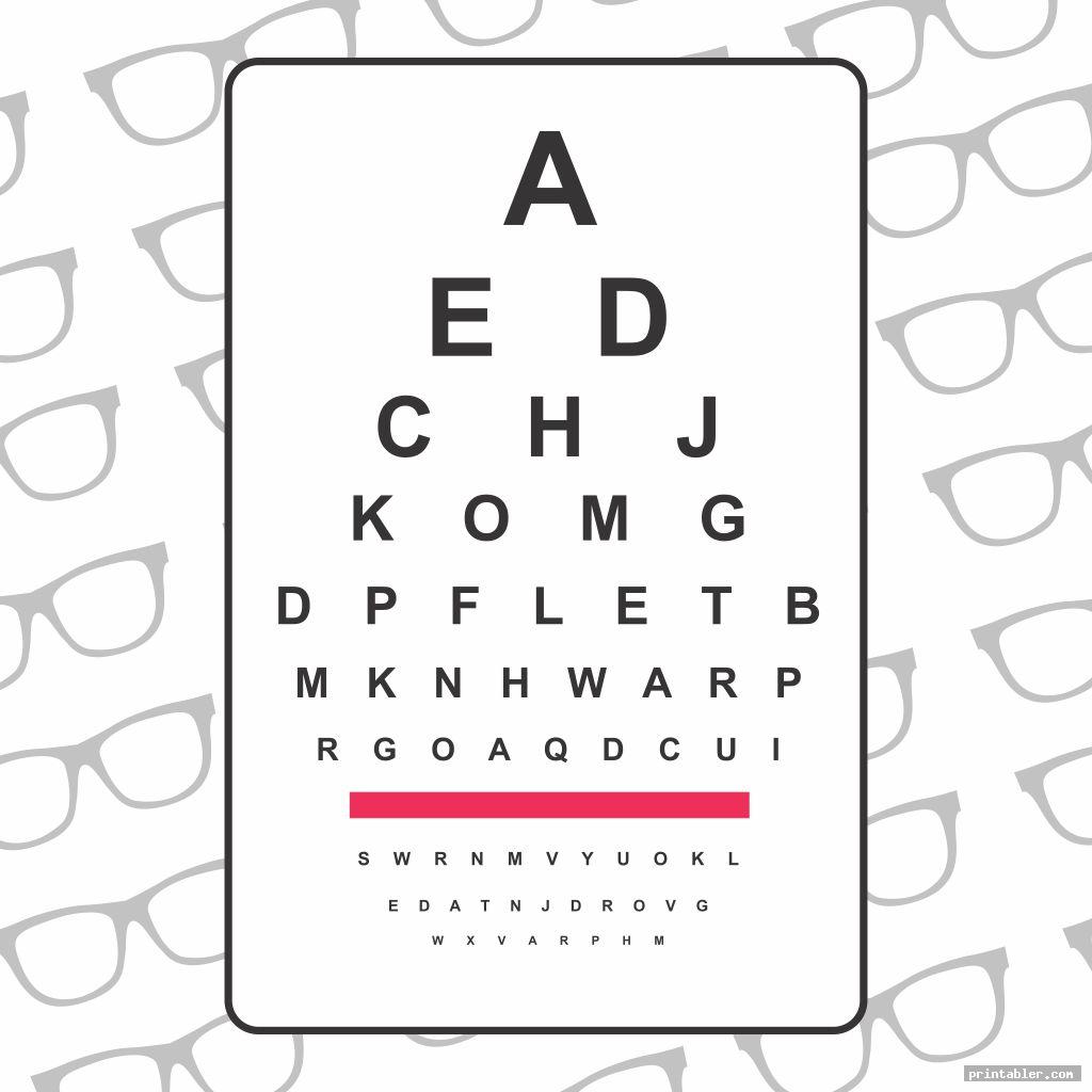 Hotv Eye Chart 10 Ft Precision Vision Hotv Visual Acuity Chart 10ft