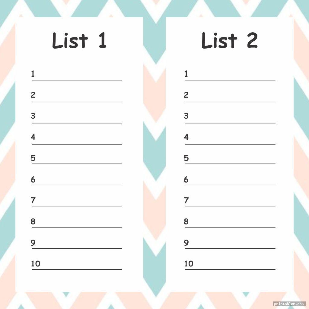 scattergories blank sheets printable image free