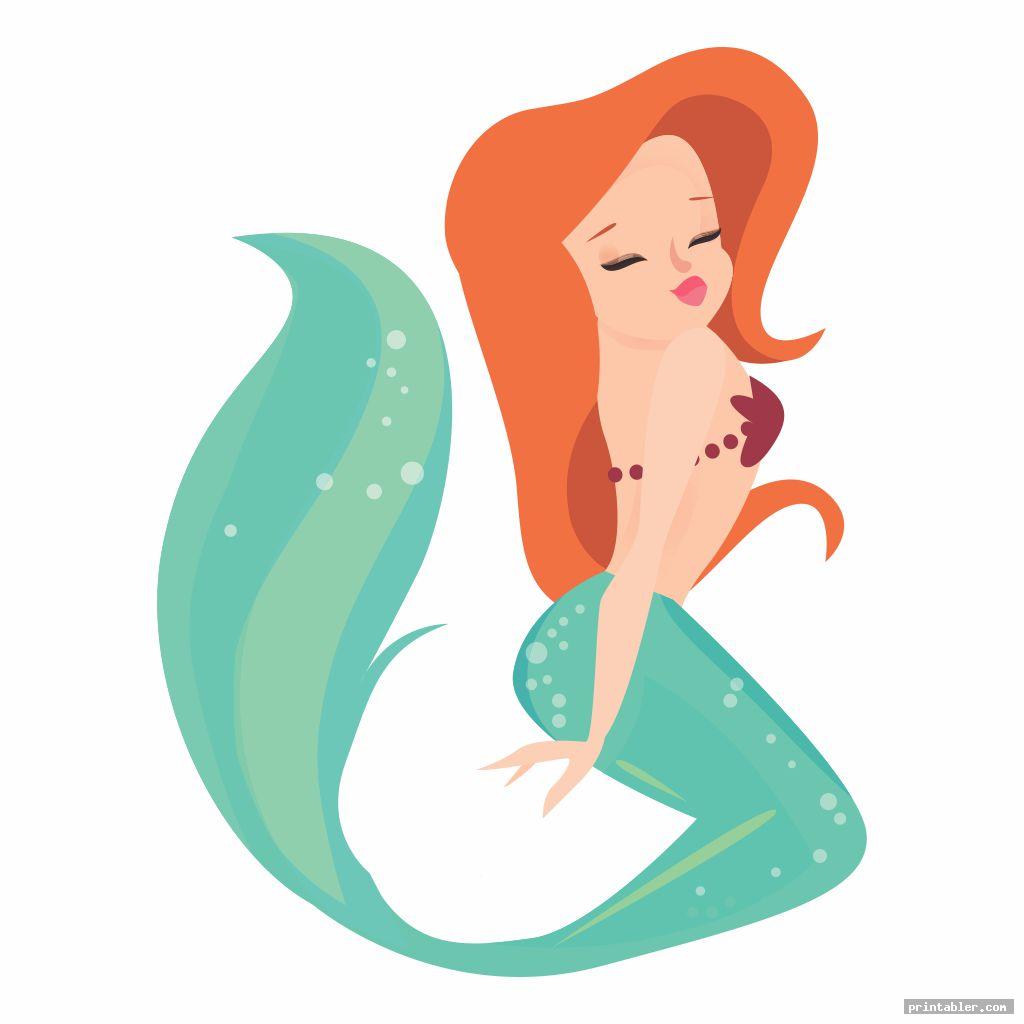 ariel mermaid s printable image free