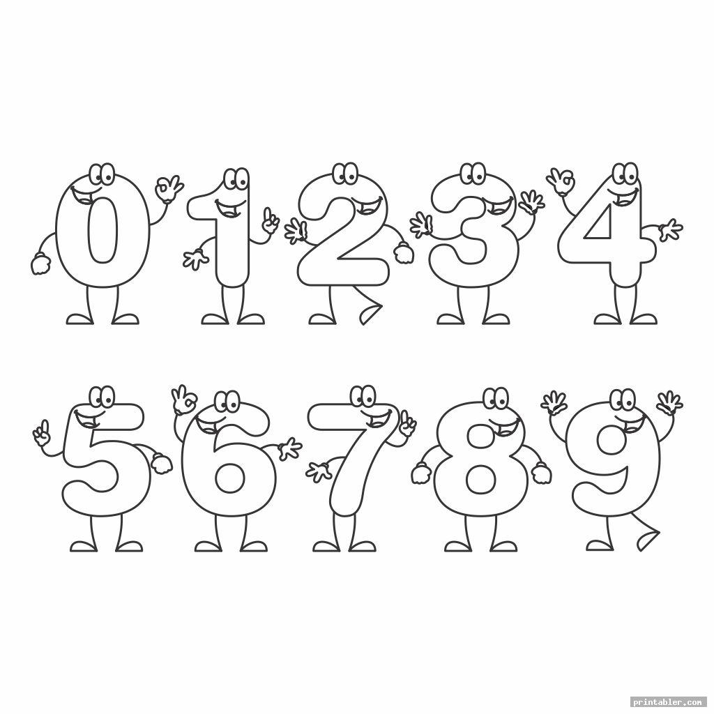 Bubble Numbers 1 10 Printable Gridgit