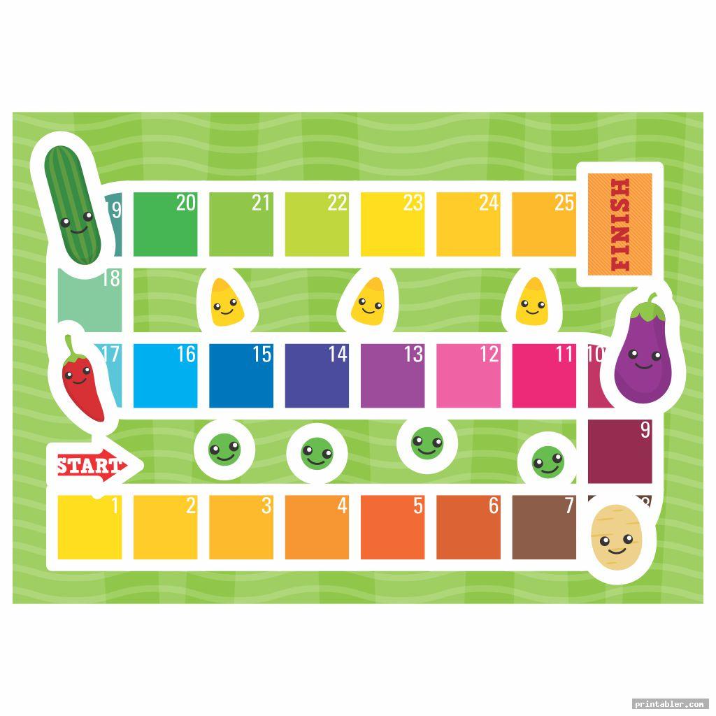 Candyland Board Printable