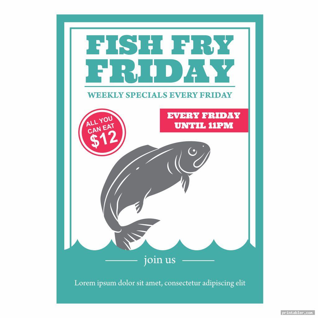 church fish fry flyer printable free image