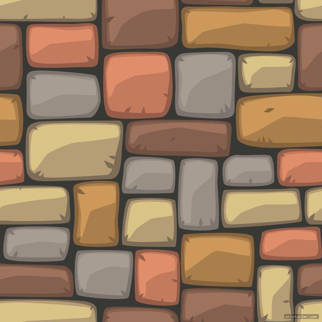 Brick Template Printable