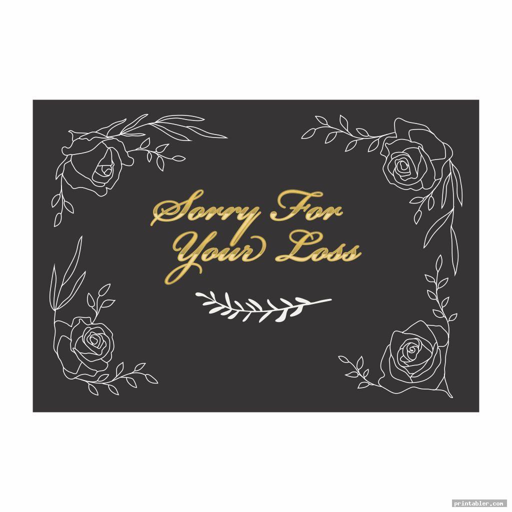 cool funeral cards printable