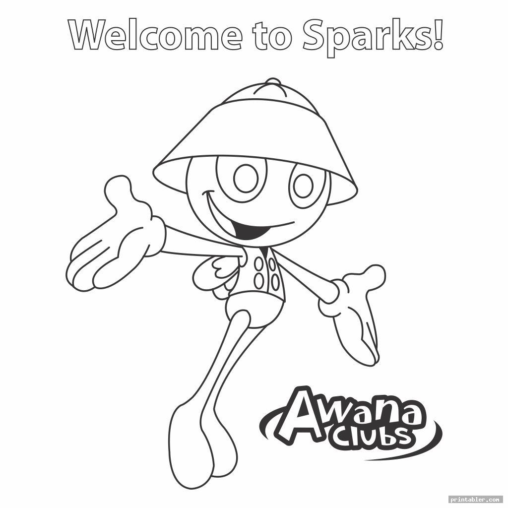 iconic awana coloring pages printable