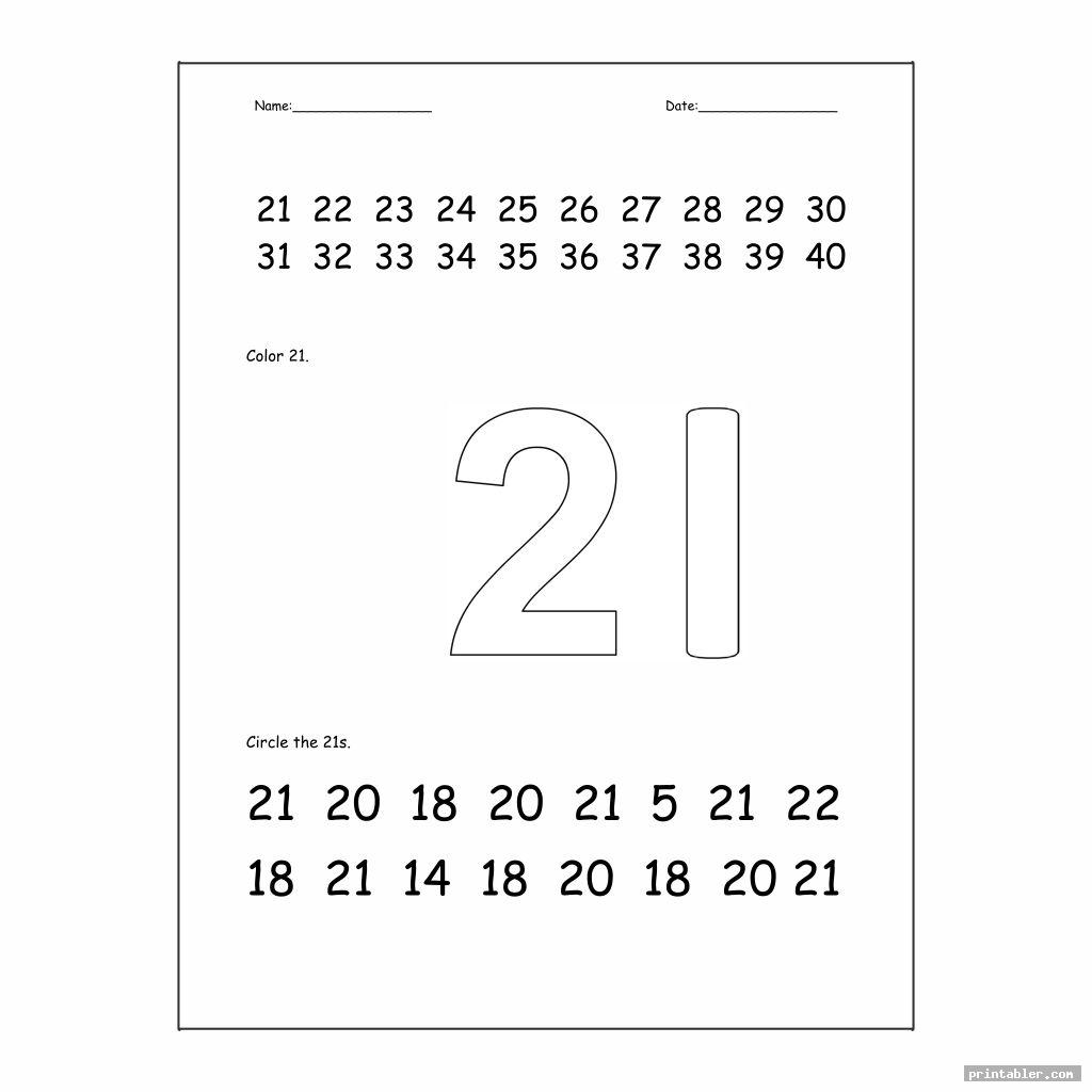 number-21-worksheet-printable-gridgit