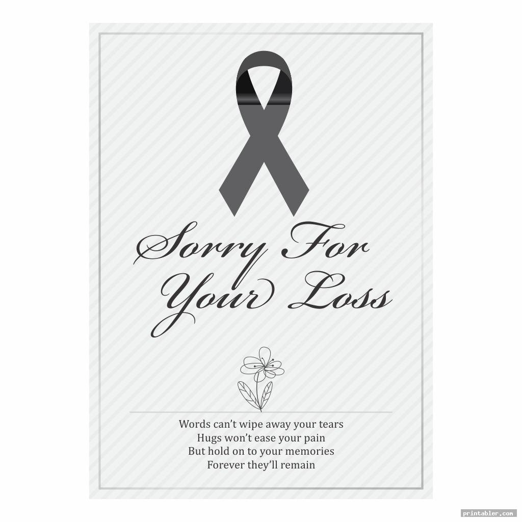 printable funeral cards free use