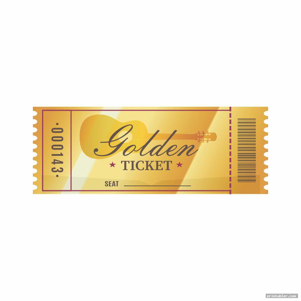 printable golden ticket template for use