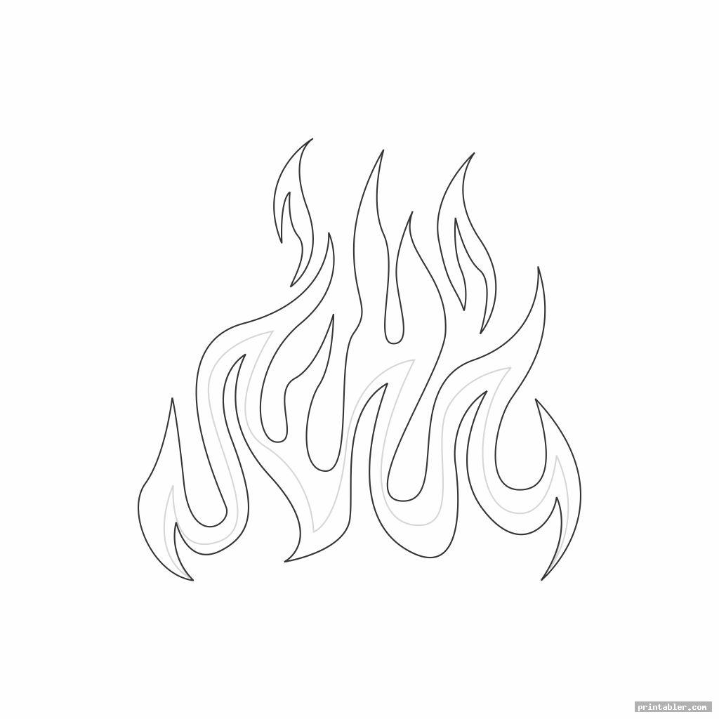 Flame Template Printout Printable Gridgit Flame Template Printout Printable Gridgit
