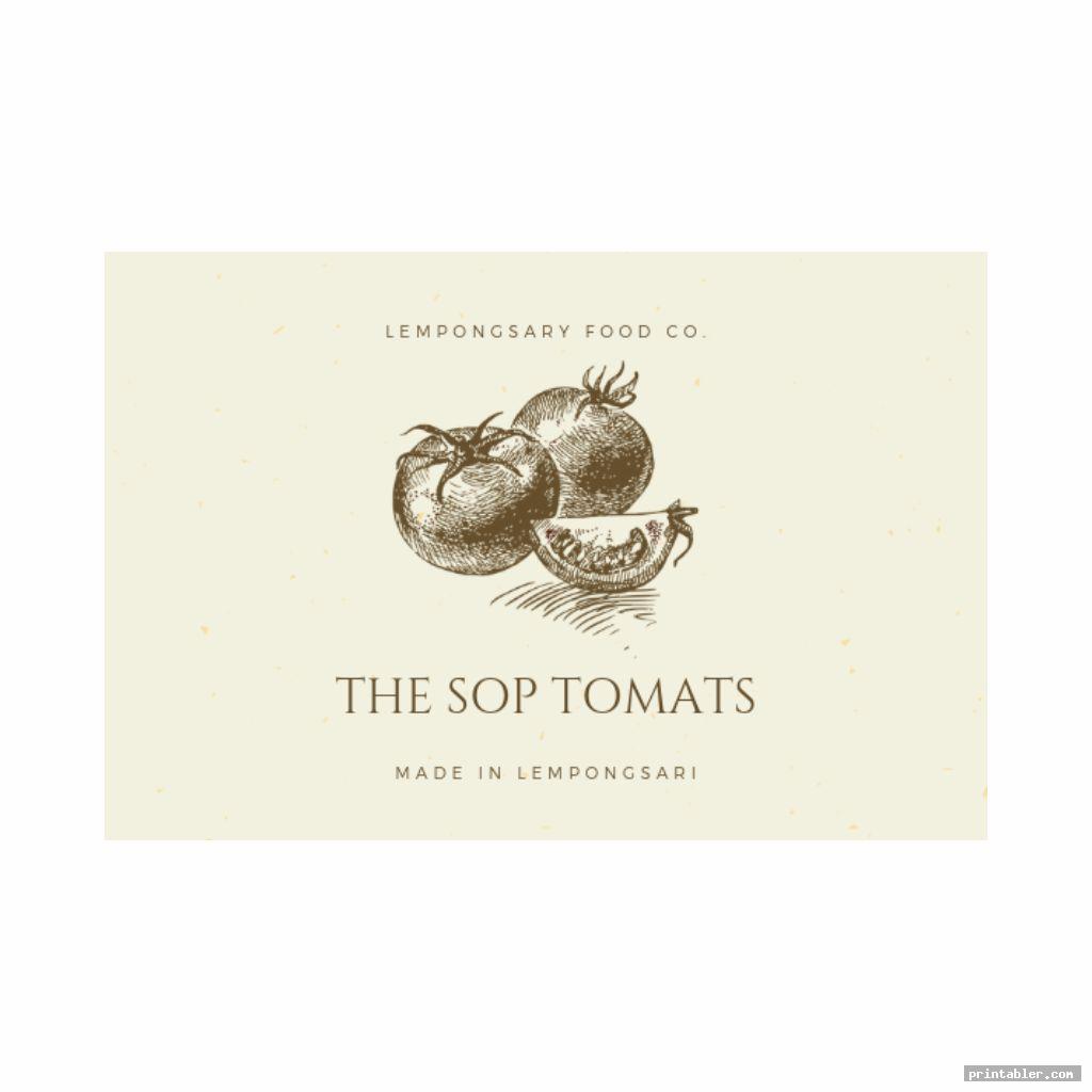 soup label template printable image free