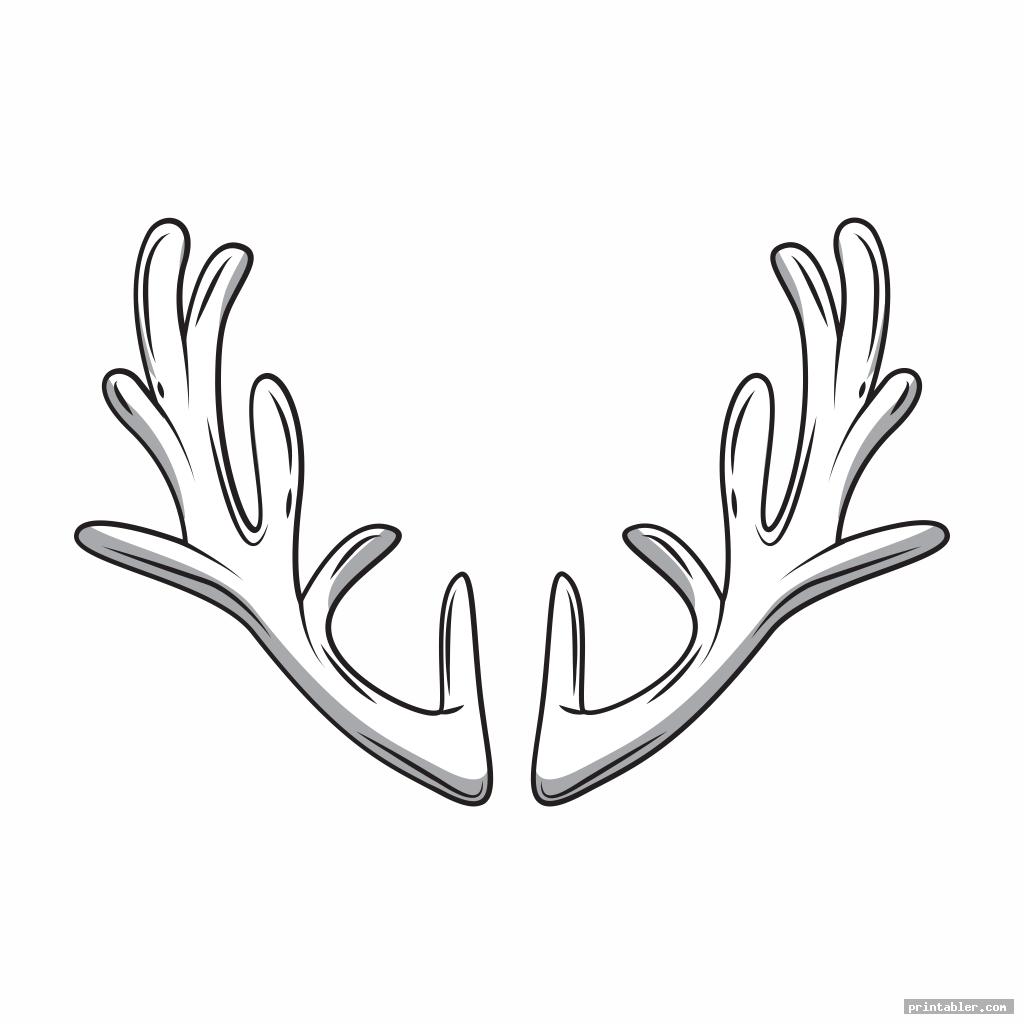 Antler Pattern Printable