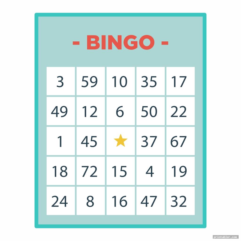 Bingo Game Patterns Printable