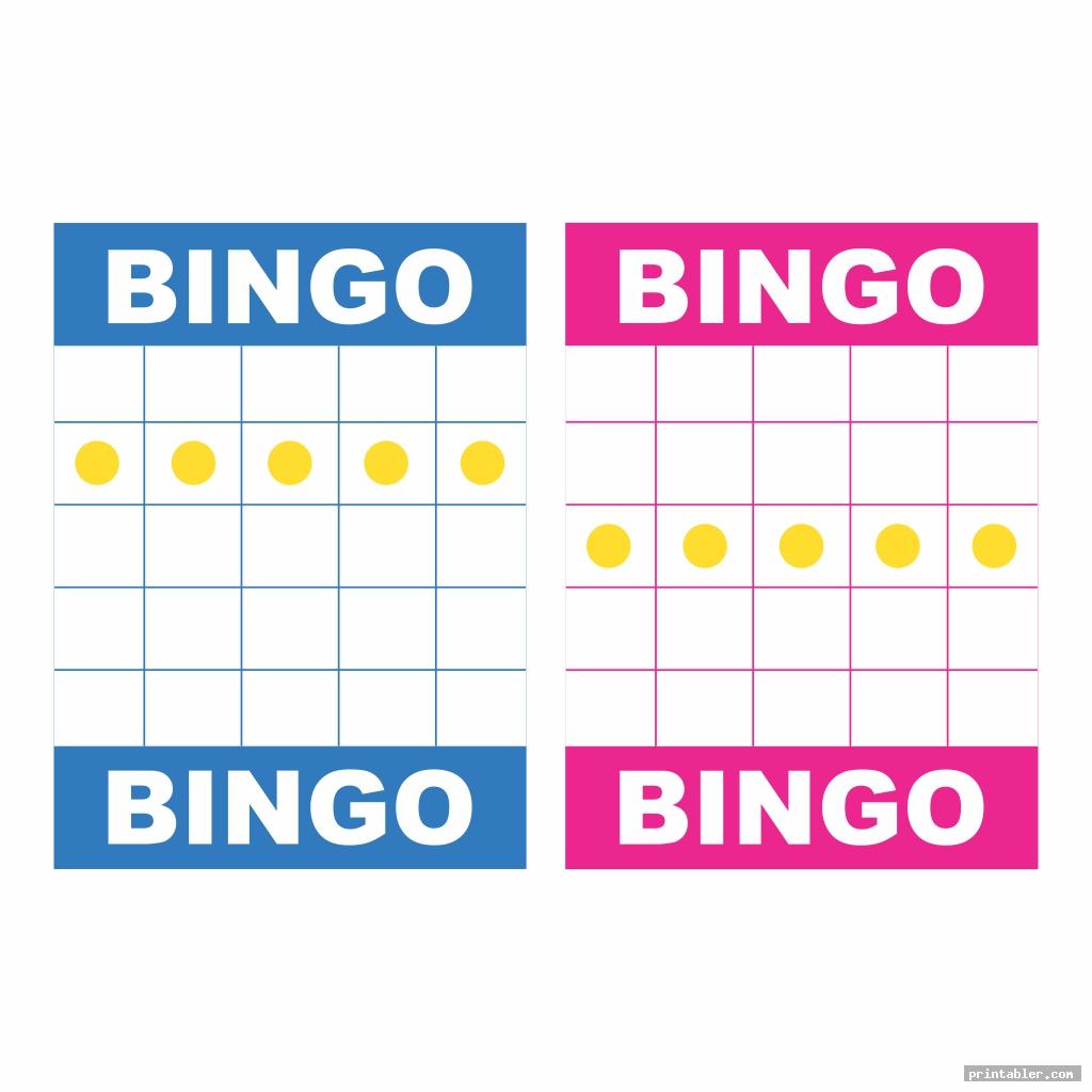 Bingo Patterns Printable