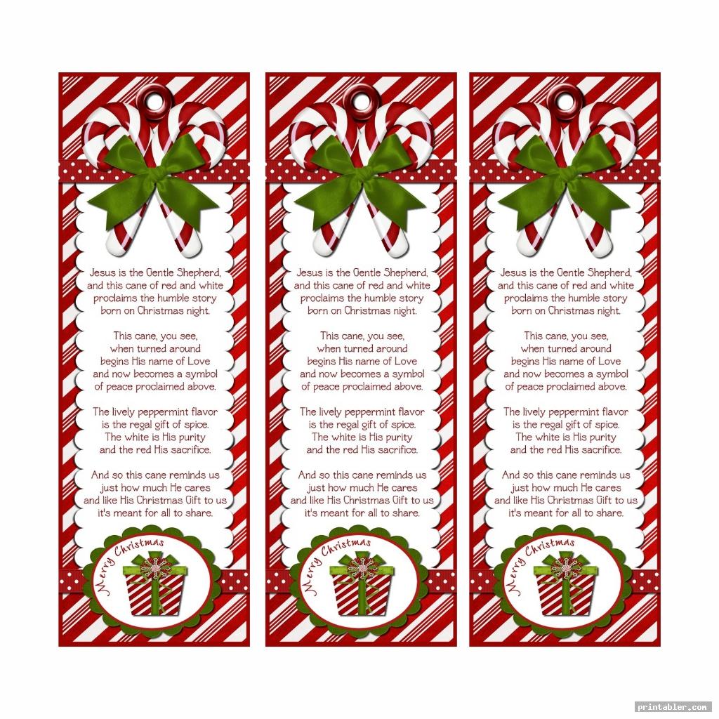 The Legend Of The Candy Cane Free Printable