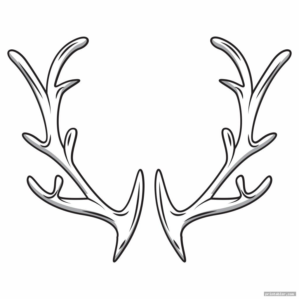 Antler Pattern Printable Gridgit
