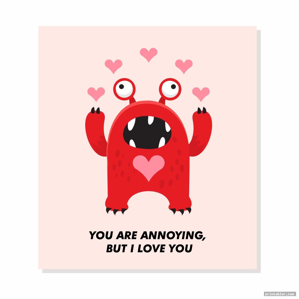 funny valentine cards for friends image free
