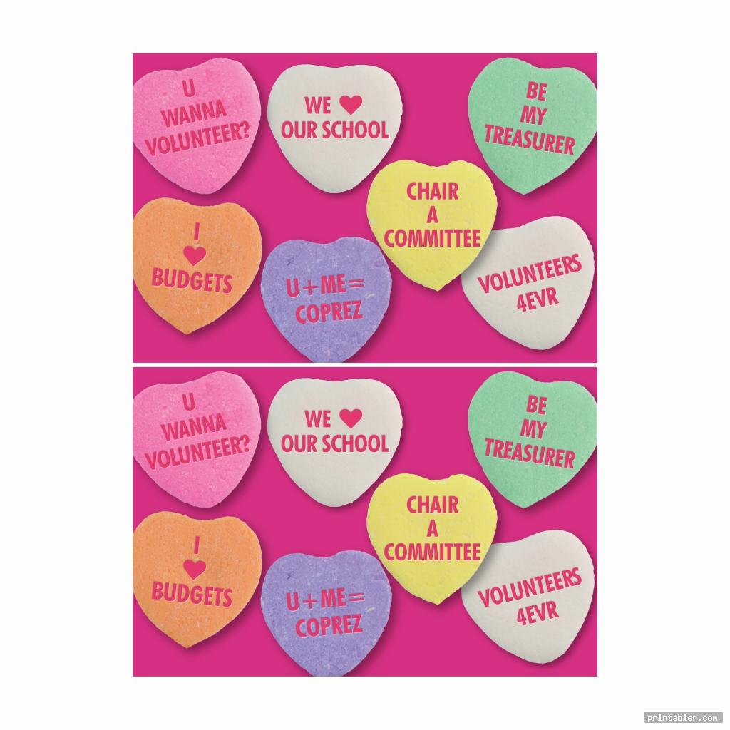 printable valentine candy grams image free