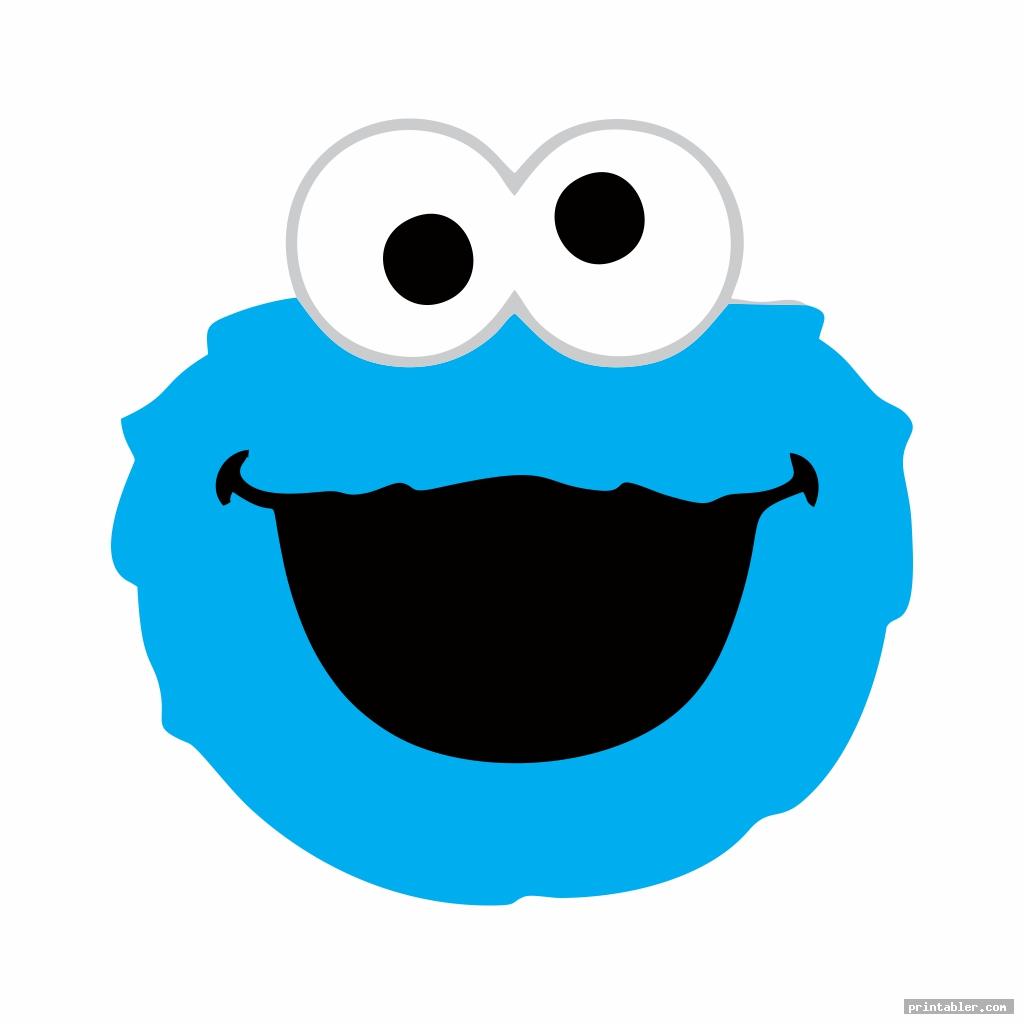 Sesame Street Face Templates Printable - Gridgit.com