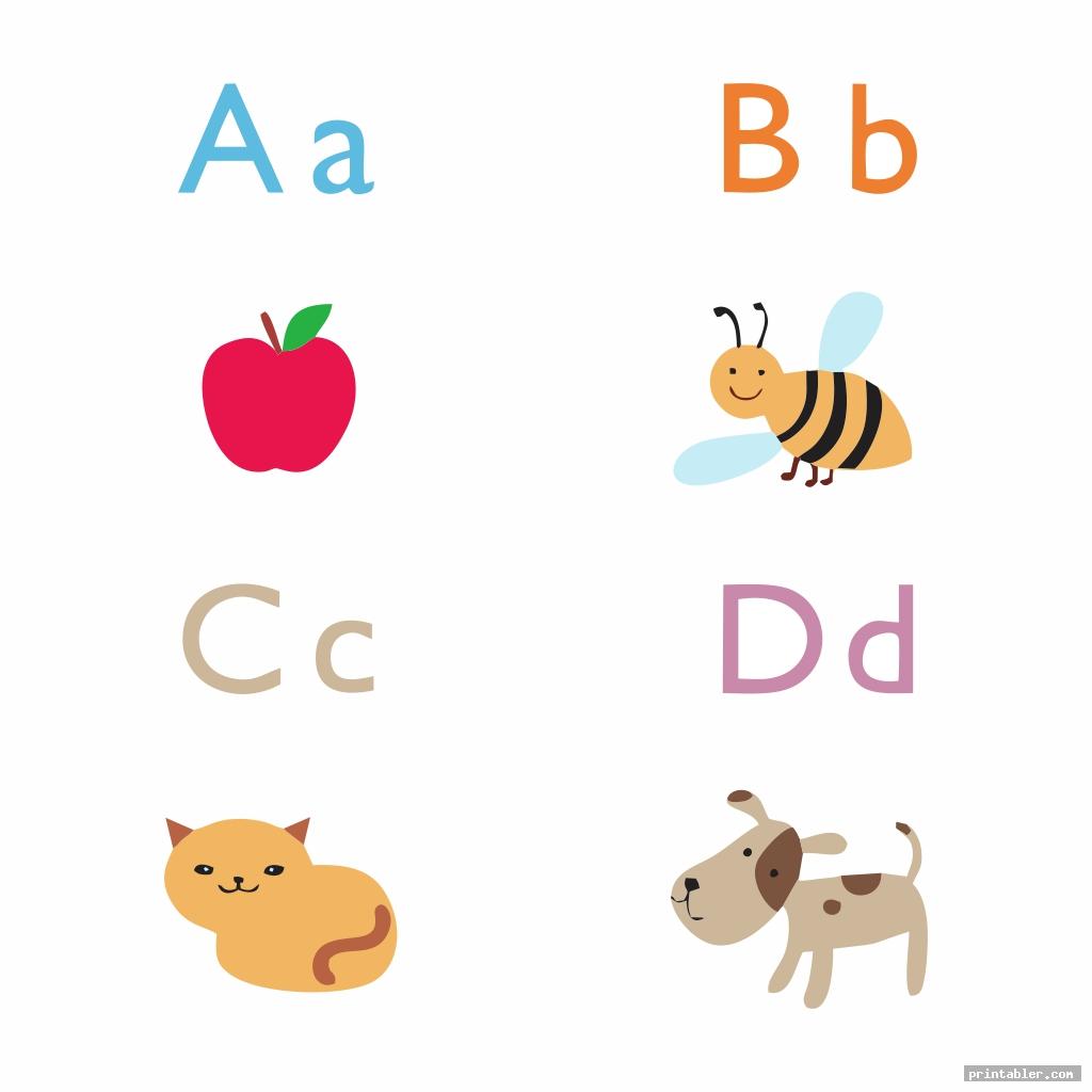 Printable Lower Case Alphabet Flash Cards