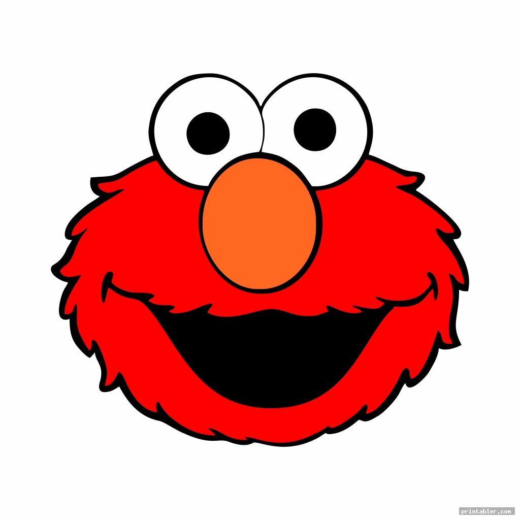 Sesame Street Face Templates Printable Gridgit