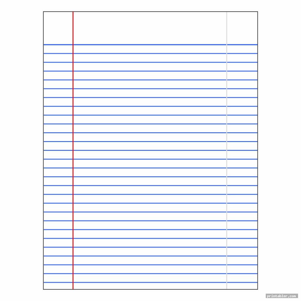 simple printable blank writing pages