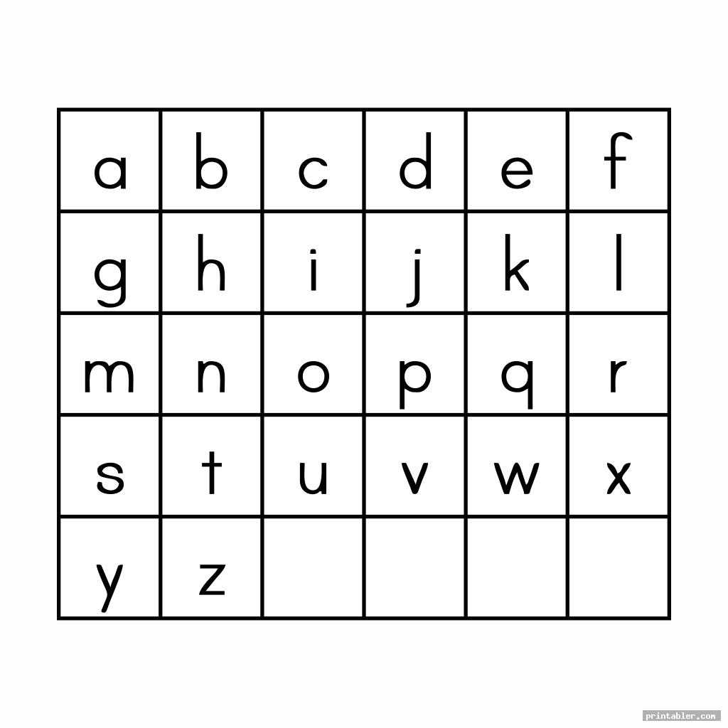 simple printable letter tiles