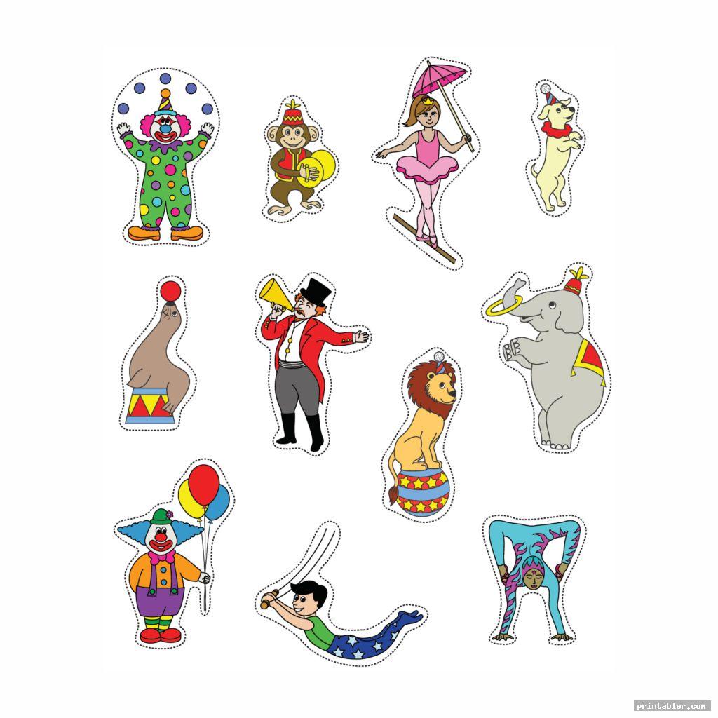 Printable Circus Crafts