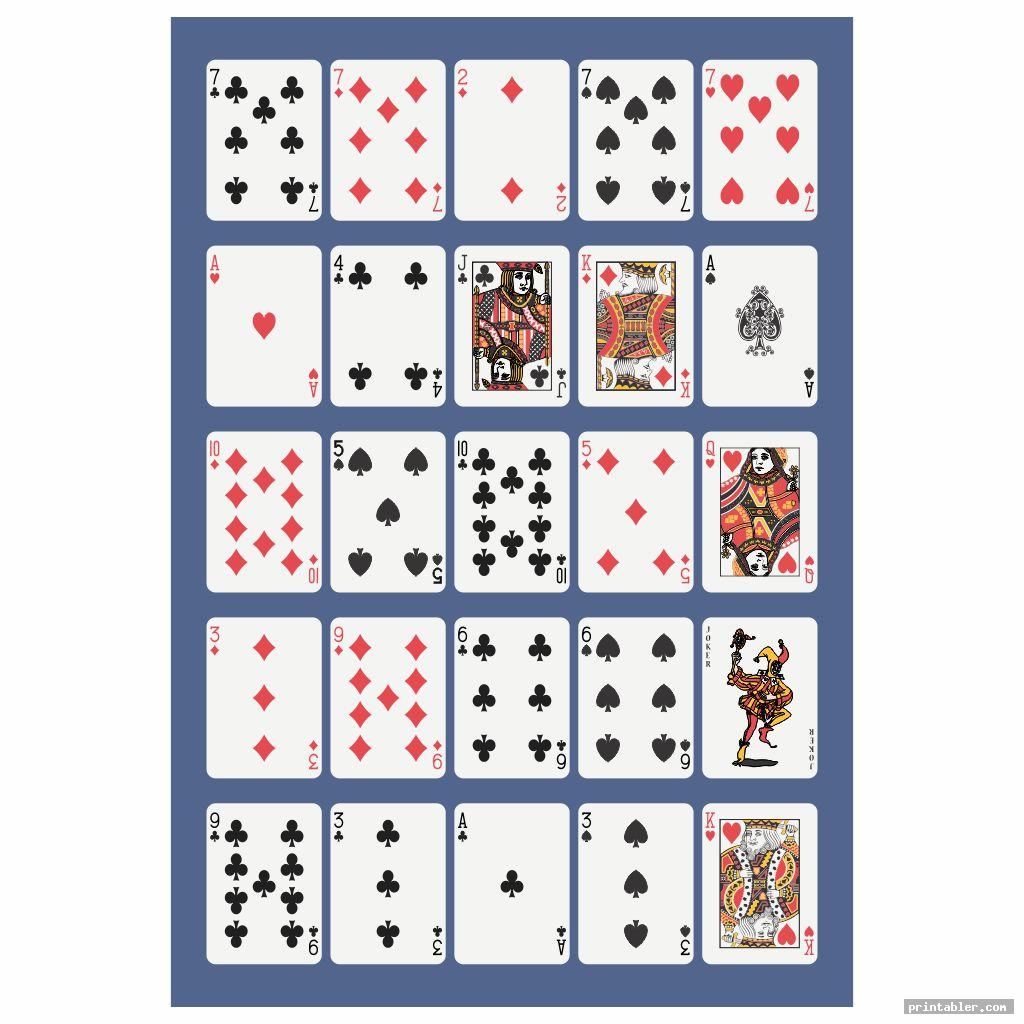 Printable Pokeno Game Boards
