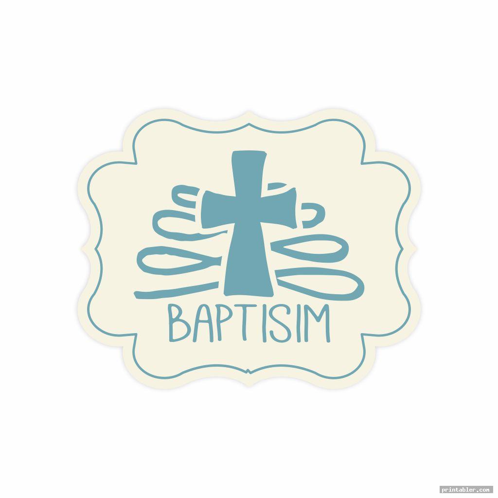 Baptism Favor Tags Printable