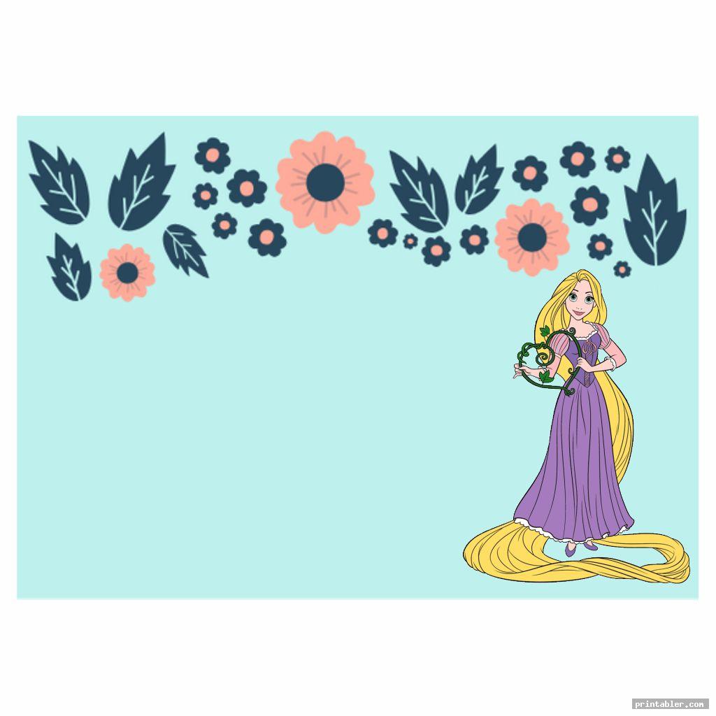 Printable Disney Princess Cards