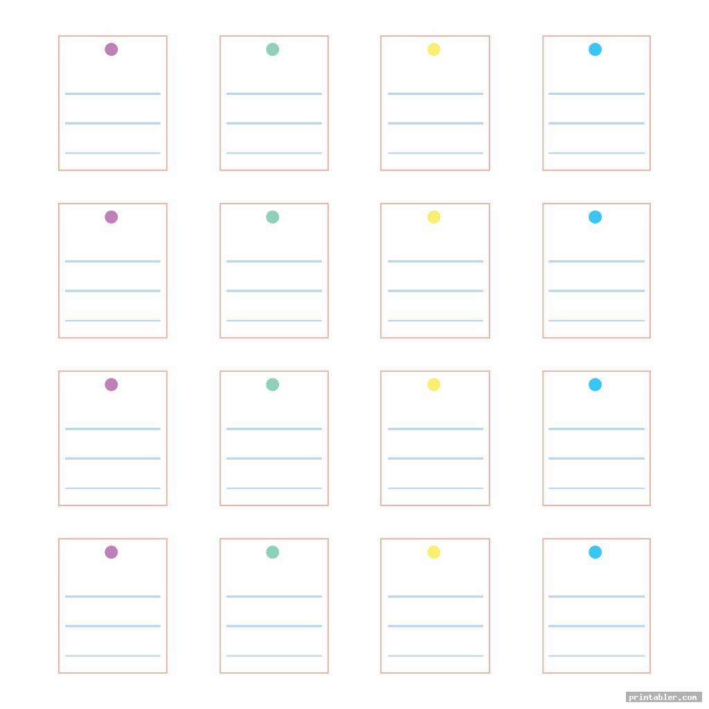 colorful printable blank vocabulary cards
