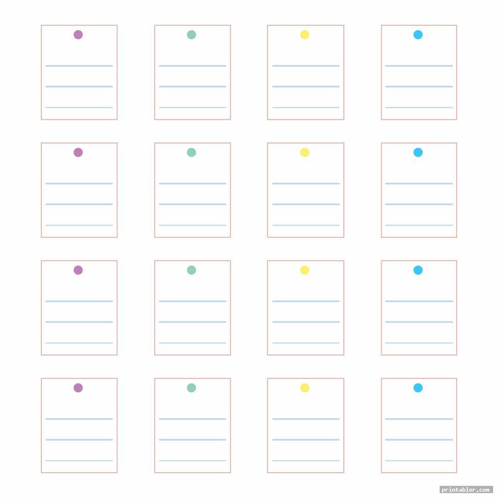 Printable Blank Cocabulary Cards