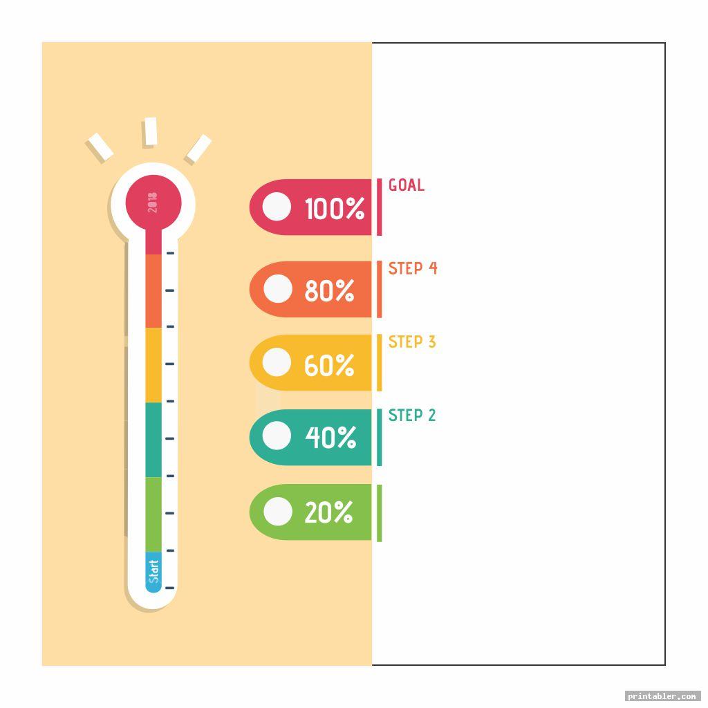 Weight Loss Thermometer Printable