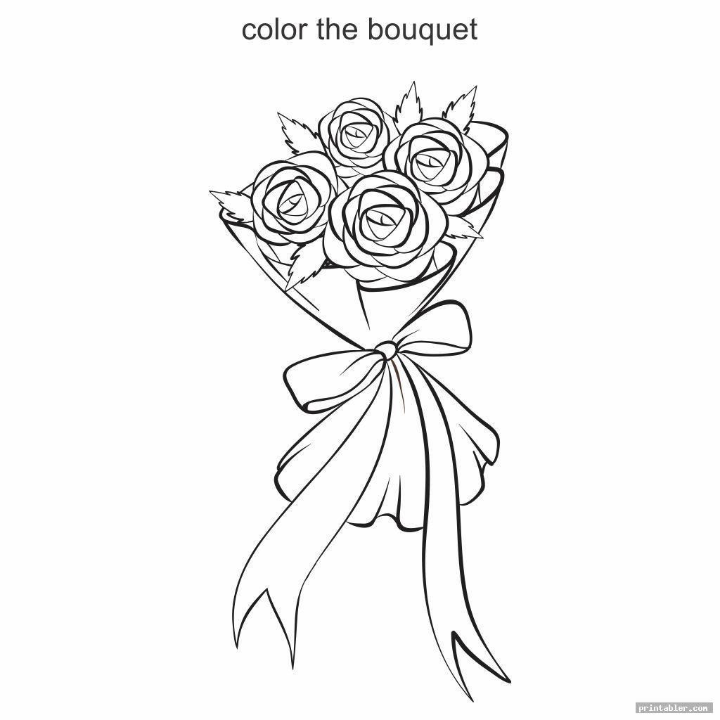 coloring page kids wedding activity book printable