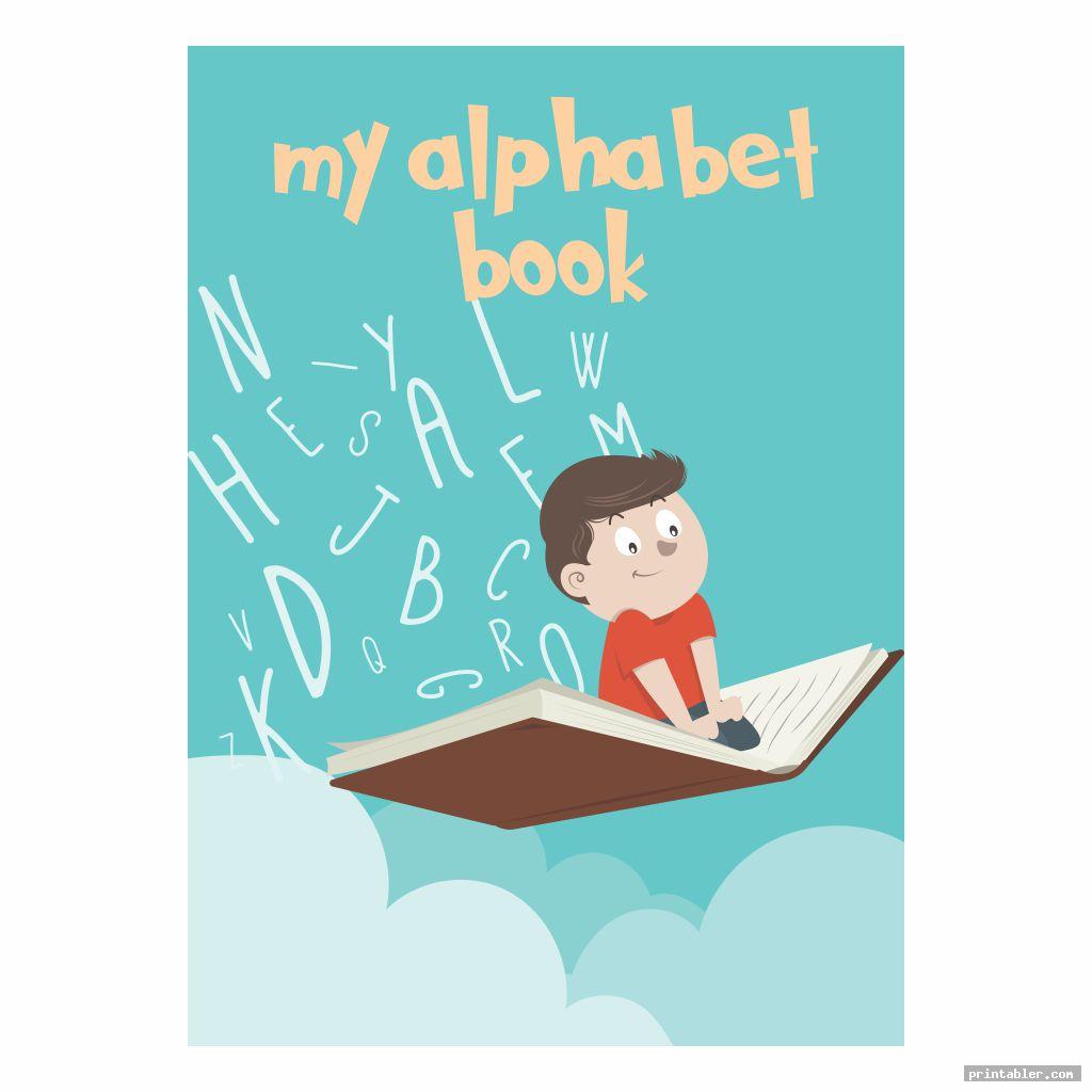 Printable Alphabet Book Cover