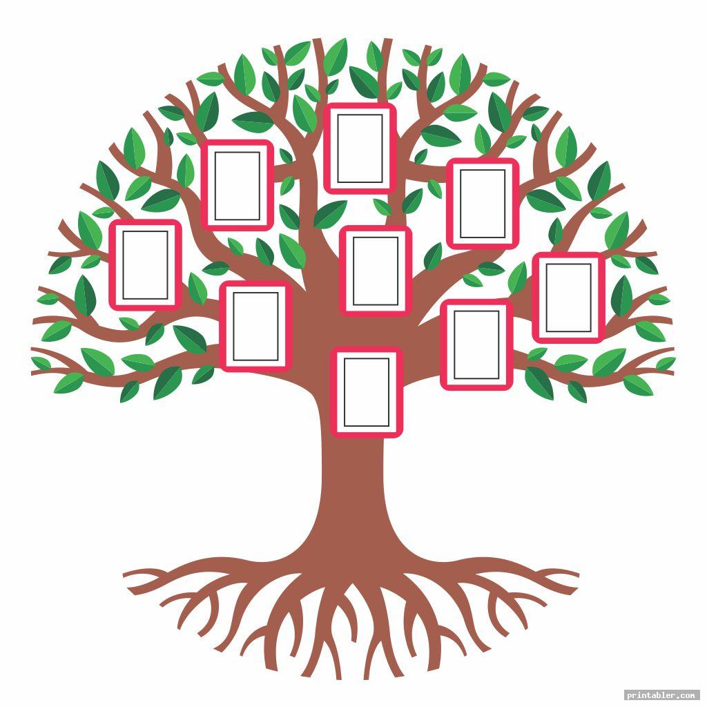 Printable Family Tree Worksheet