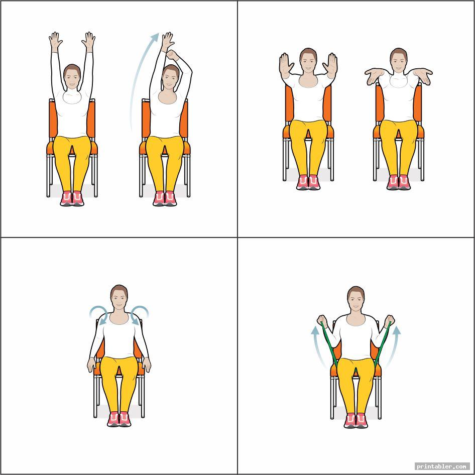 Printable Exercises For Seniors Printable World Holiday