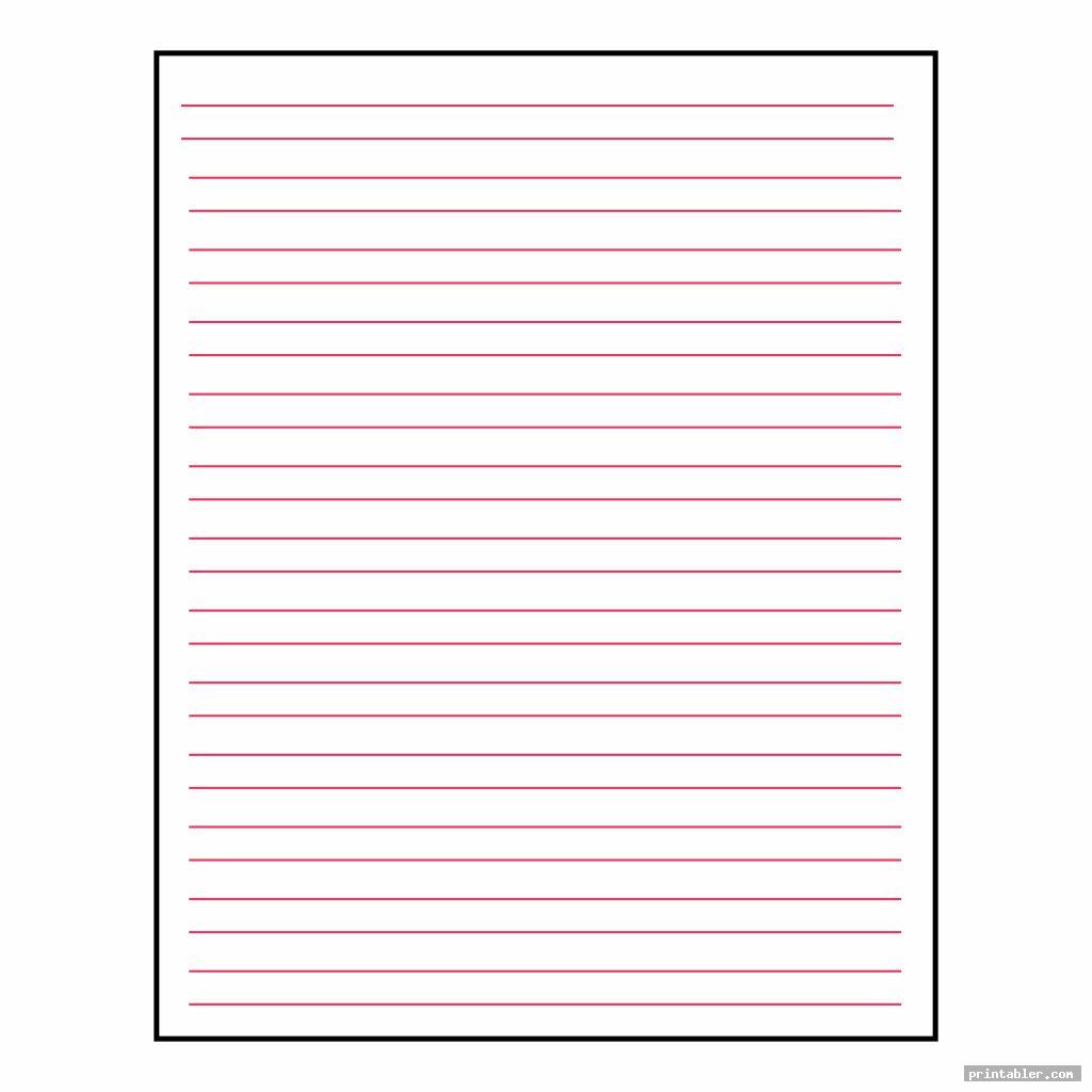 cool staar lined writing paper printable