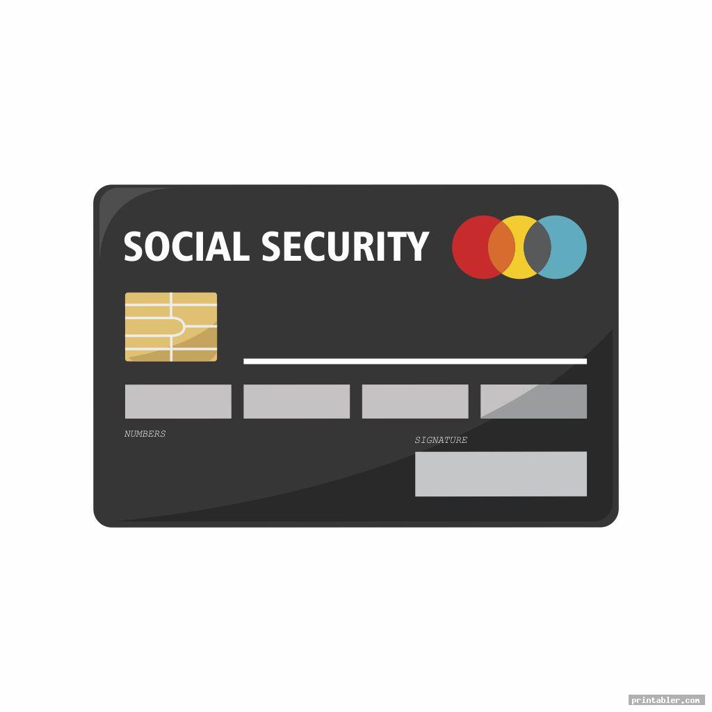 Social Security Cards Printable