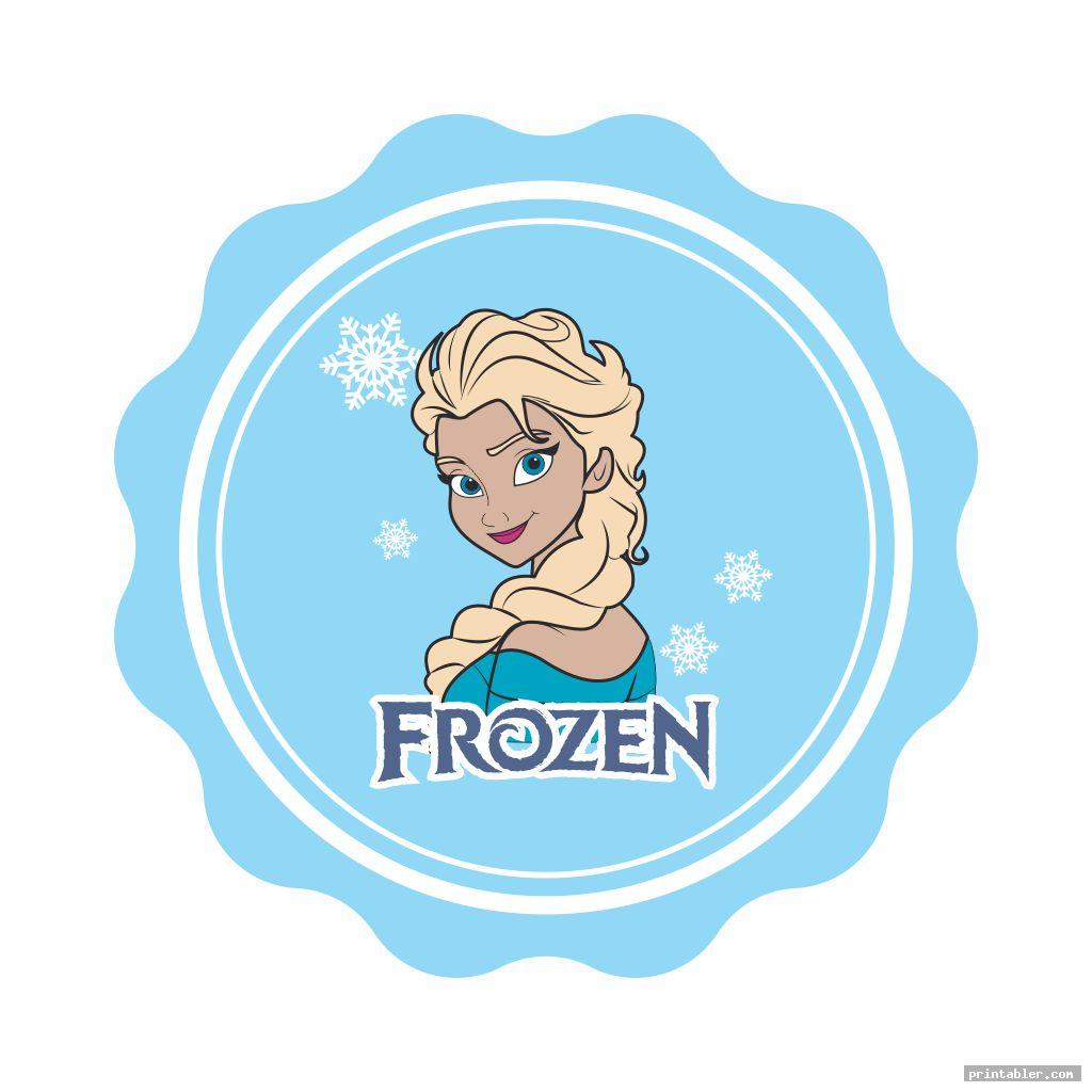 Frozen Printable Label Templates