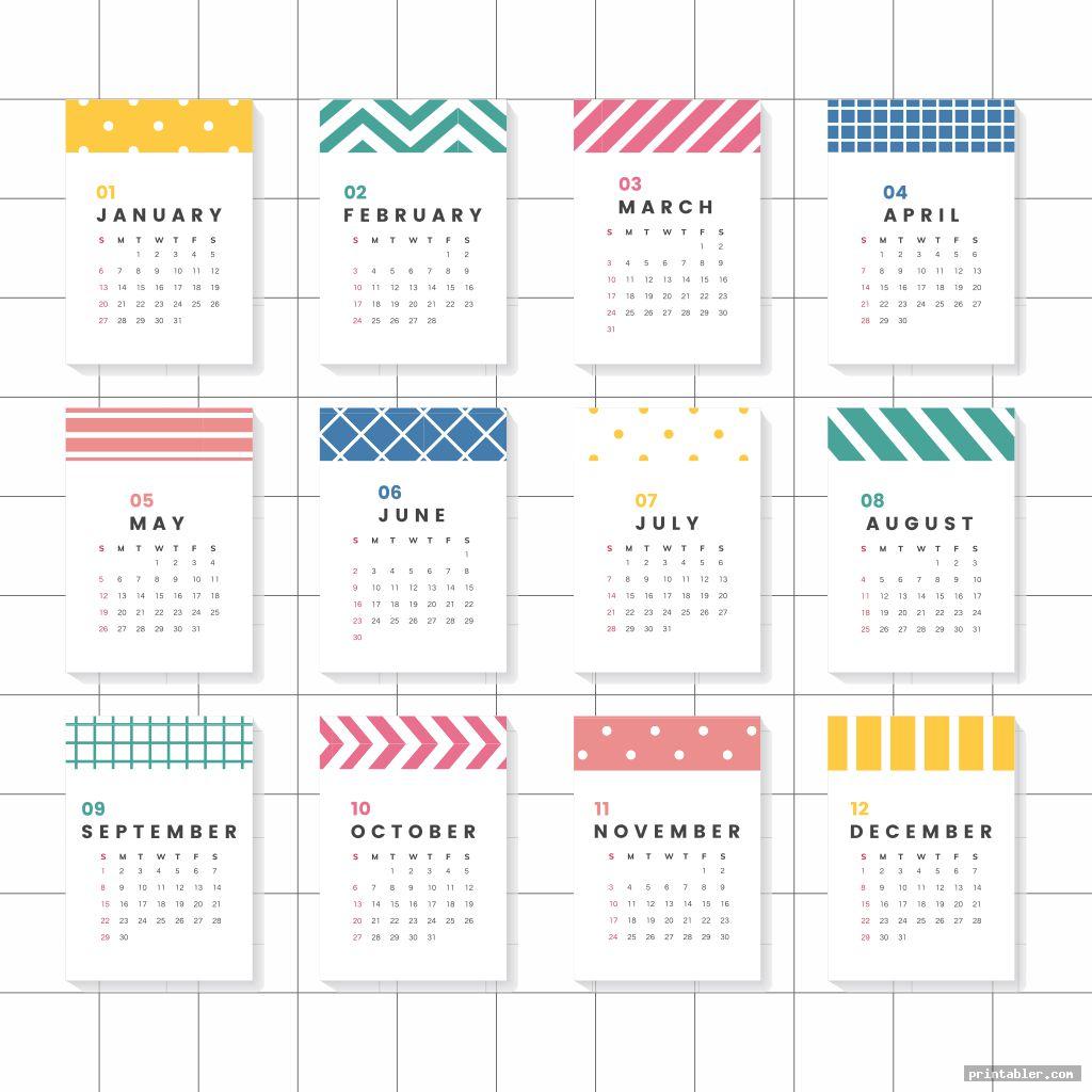 cute printable calendar templates for use