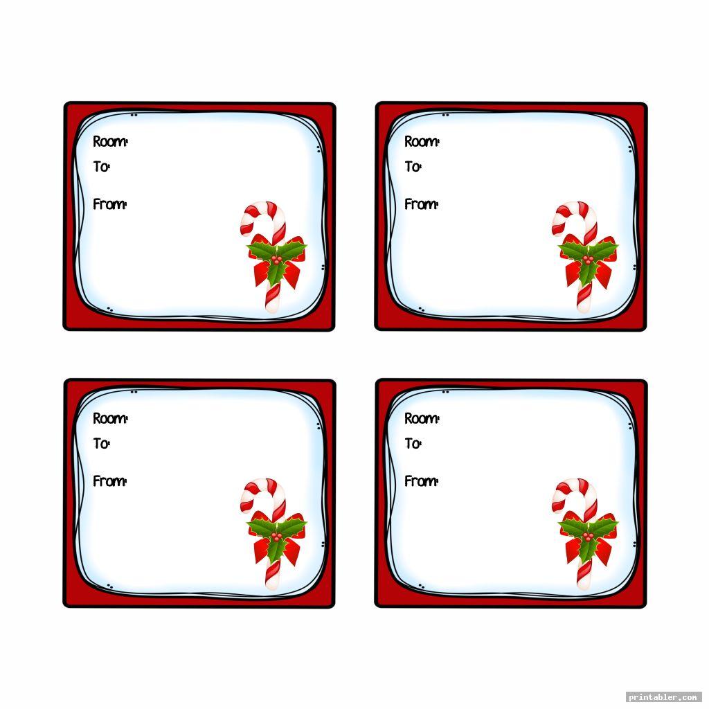 Printable Candy Cane Gram Templates