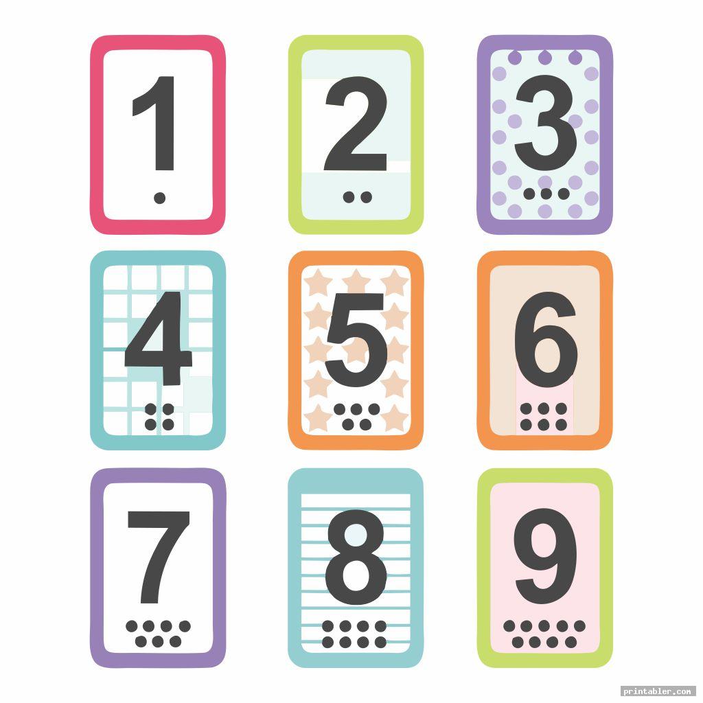 10 Best Number Flashcards 1 100 Printable Printableecom Printable