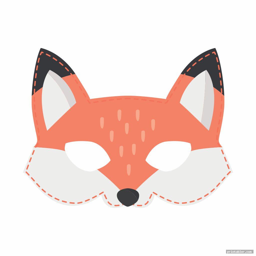 Woodland Animal Mask Printables