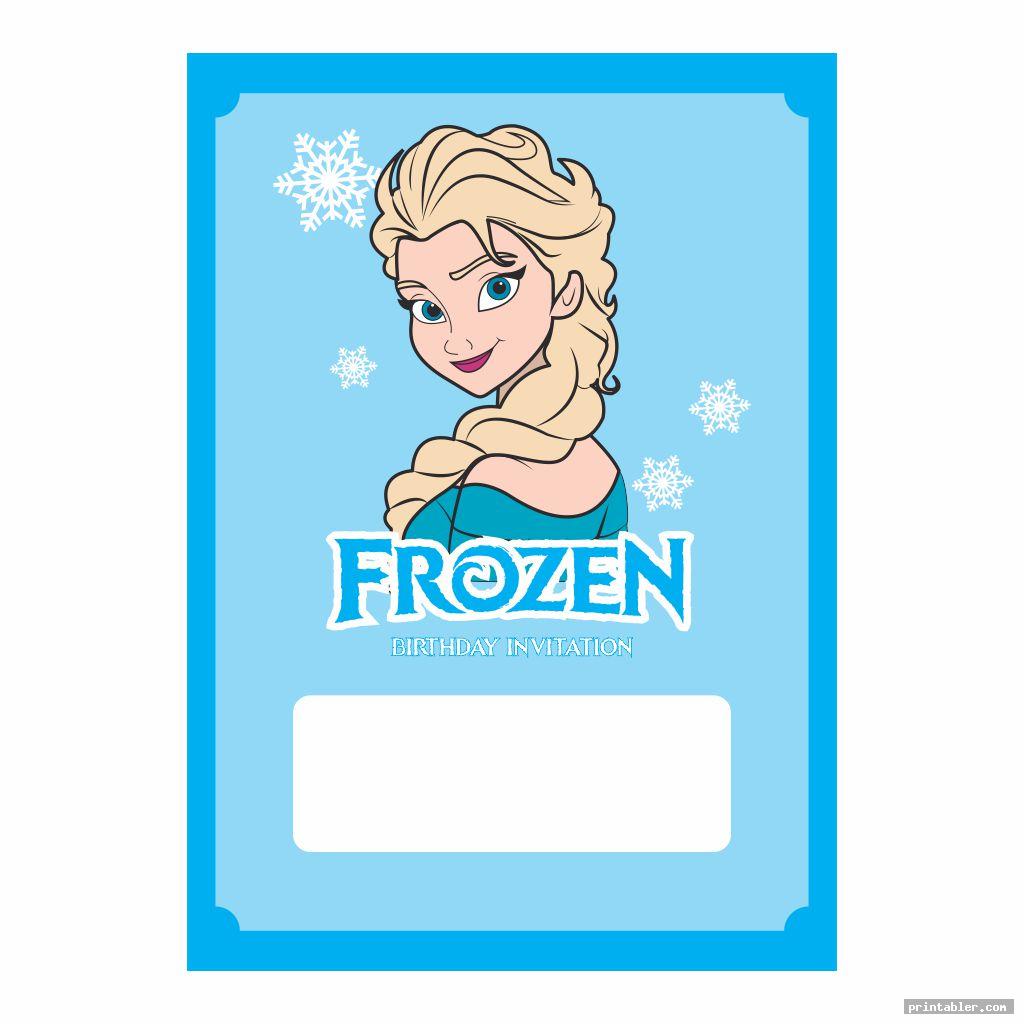 Frozen Birthday Banner Printable