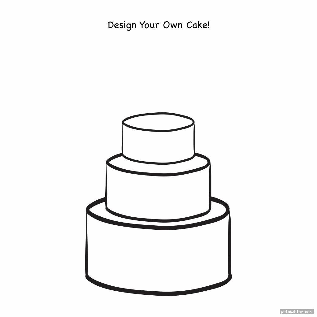 making a cake kids wedding activity book printable
