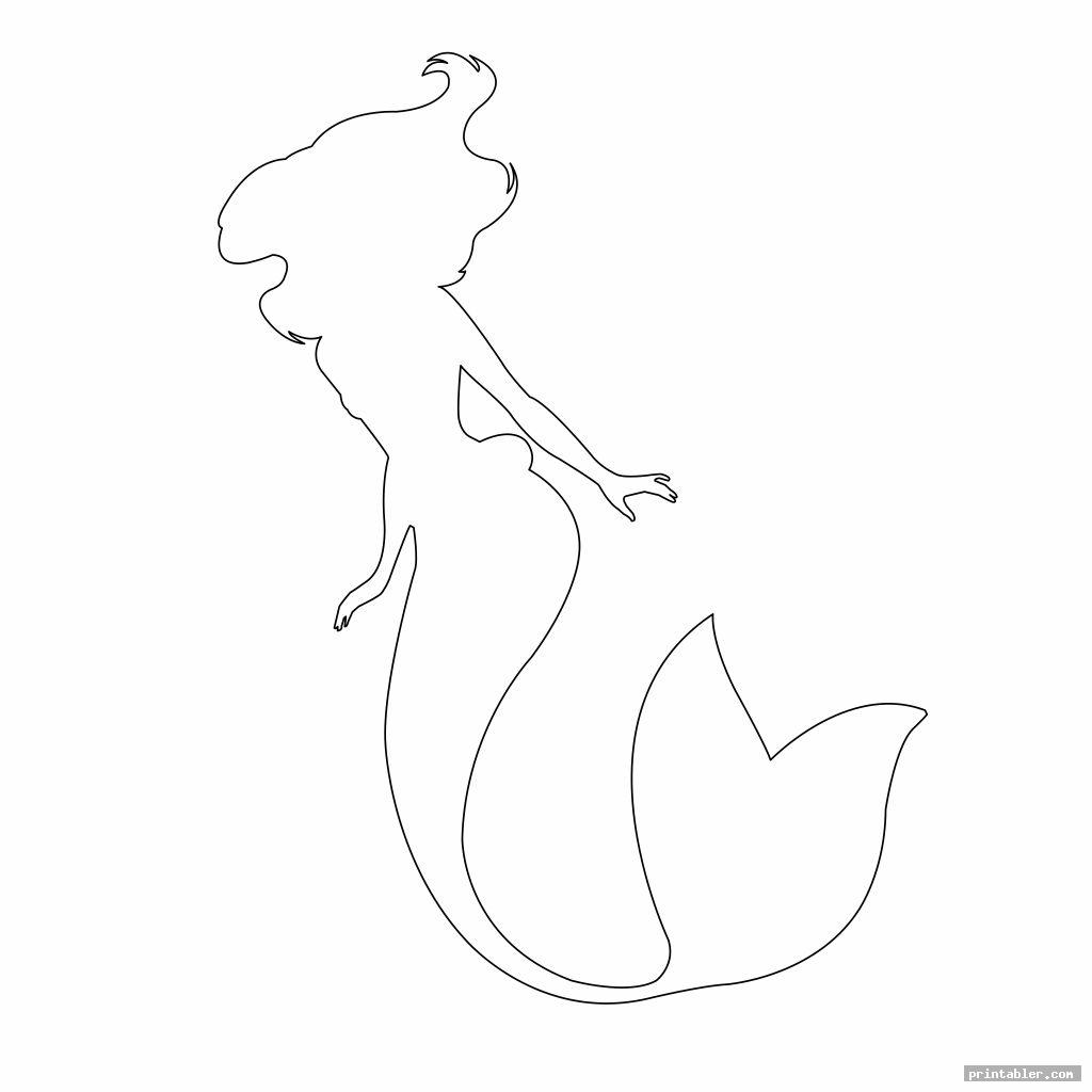 mermaid disney princess printables cut outs