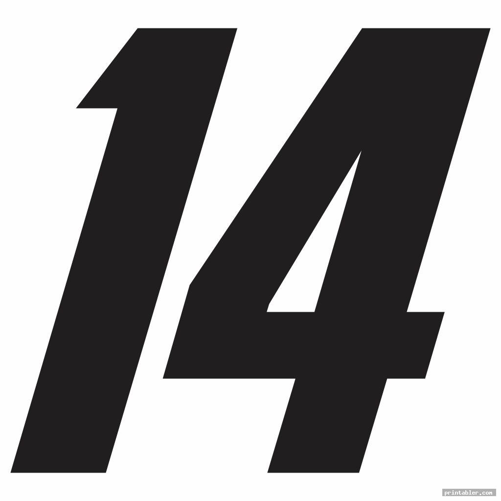 10 Best Large Printable Numbers 1 9 Printableecom 10 Best Printable 